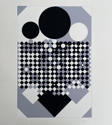 Victor Vasarely (1906-1997) - Antares
