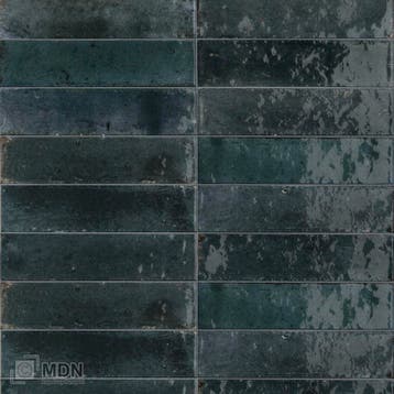 Ragno Look Blu handvorm tegels 6x24 cm langwerpig blauw, Verzenden, Nieuw