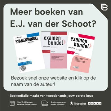 Samengevat Vmbo-kgt biologie 9789006073621, Verzenden, Gelezen, E.J. van der Schoot