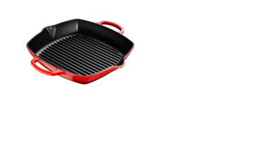 Le Creuset Grillplaat Signature Kersenrood Hoog 30 x 30 cm, Verzenden