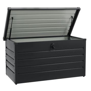 Metalen Opbergbox / Kussenbox Limani - 380 Liter - Antraciet, Verzenden, Nieuw