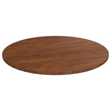 Eikenhouten Blad Donkerbruin | Laatste Stuk!, Gebruikt, 50 tot 100 cm, Rustiek, Tafelblad