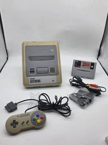 Nintendo - Snes - Original Super Nintendo Console+Zelda :A, Spelcomputers en Games, Nieuw