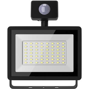 LED Breedstraler met Sensor - Velvalux Glowlit - 50 Watt -, Ophalen of Verzenden, Nieuw, Lamp met armatuur