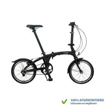 Beixo Vouwfiets Crosstown met riem aandrijving Mat Zwart, Fietsen en Brommers, Verzenden, Nieuw