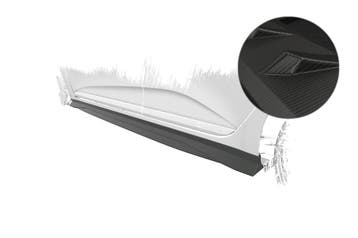 Zijskirts voor Renault Clio 5 SS536-M, Verzenden, Nieuw