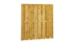 Grenen Schutting - 18-Planks - 80 x 180 cm - Groen, Nieuw