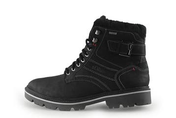 S.oliver Veterboots in maat 44 Zwart, Verzenden, Zwart, Boots, Zo goed als nieuw