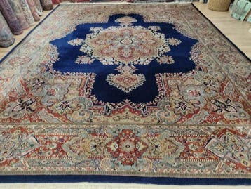 Tabriz - Vloerkleed - 4.1 m - 3.1 m - Floraal Medaillon —, Nieuw