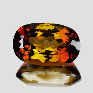 Zonder minimumprijs - 1 pcs Oranje, Geel Topaas - 56.86 ct -, Nieuw
