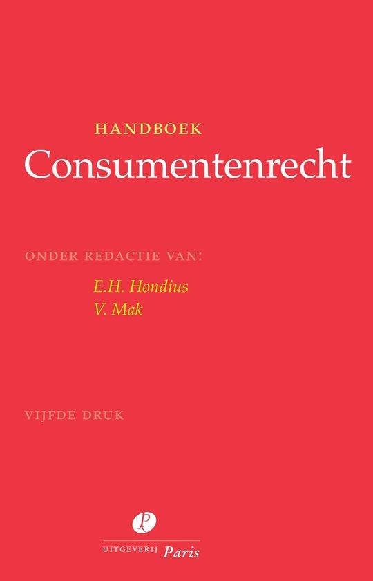 9789462512108 Handboek Consumentenrecht | Tweedehands, Boeken, Schoolboeken, Zo goed als nieuw, Verzenden