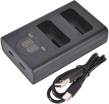 LP-E5 USB Duolader Canon cameras, Ophalen of Verzenden, Nieuw