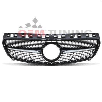 Mercedes-Benz W176 | Black Diamond Grille | 2012 – 2015 |, Auto-onderdelen, Voor, Mercedes-Benz, Nieuw, Ophalen of Verzenden