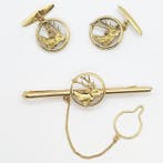 2-delige sieradenset - 18 karaat Geel goud