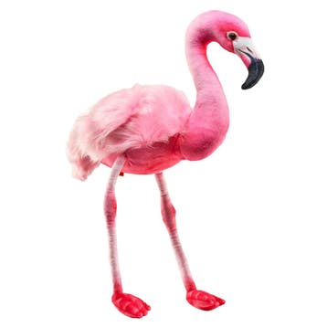Wild Republic flamingo knuffel - pluche - 40 cm - roze, Verzenden, Nieuw