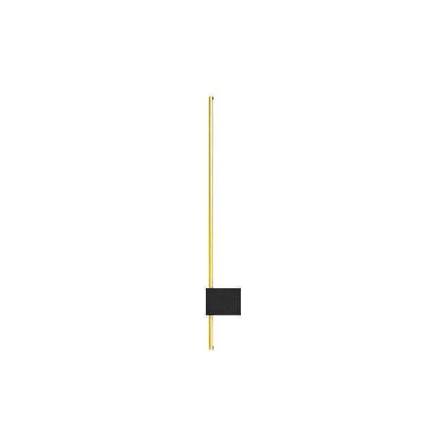 Wandlamp | COMO | 12W | 60cm | Goud | IP20, Huis en Inrichting, Lampen | Wandlampen, Nieuw, Metaal, Ophalen of Verzenden
