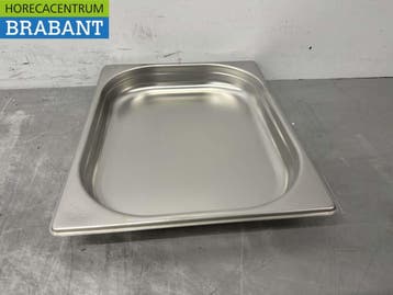 HCB RVS Gastronorm bak GN bak 1/2 Diepte 40 mm Horeca, Ophalen of Verzenden, Nieuw zonder verpakking