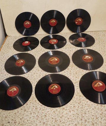 Jussi Björling - 12 x 10 Shellac records in Cliftophone, Nieuw in verpakking