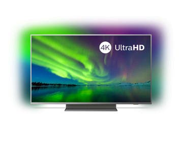 Philips 55PUS7504/12 - 55 inch 4K LED Ambilight Smart TV, Ophalen, Philips, 50 Hz, Zo goed als nieuw