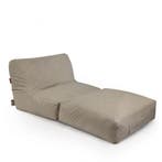 Peak Loungebed Plus Outdoor - Mud, Verzenden, Nieuw