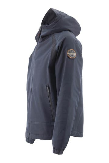 Napapijri Jas in maat L Grijs, Kleding | Heren, Verzenden, Zo goed als nieuw, Overige kleuren, Napapijri