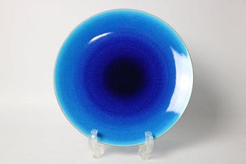 Kimura Yoshiro - Bord - Keramiek - Hekiyu Turkoois Glazuur