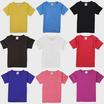 Zomer T-shirt Kinderen Katoen Korte Mouw - Jongens & Meisjes, Verzenden, Nieuw