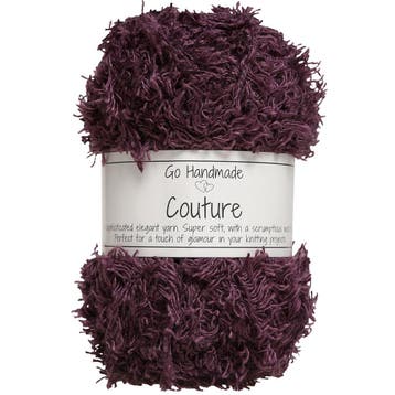 Go Handmade Couture - 17411 Dark Lavender - Harig Pluchega, Ophalen of Verzenden, Nieuw