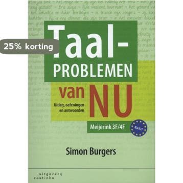 Taalproblemen van nu - Simon Burgers 9789046903360, Boeken, Verzenden, Gelezen, Simon Burgers