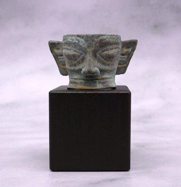 sculptuur, Hongshan Cultuur Bronzen Masker van het type
