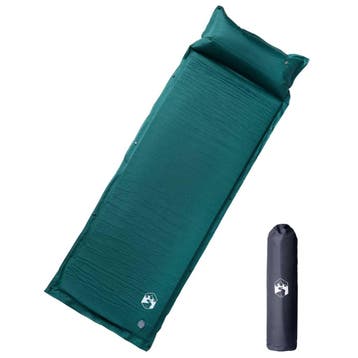 vidaXL Kampeermatras met kussen zelfopblazend 1-persoons, Verzenden, Nieuw