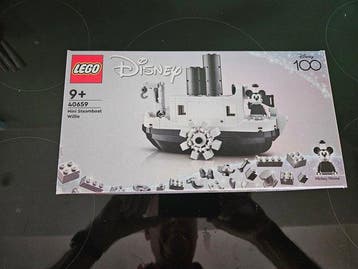 Lego Set - 40659 - Disney - Mini Stoomboot Willie, Nieuw