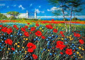 Chantal Loville (XX) - Il Giardino sul Mare