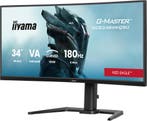 34 Iiyama G-Master GCB3484WQSU-B1 Curved/UWQHD/180Hz/VA, Ophalen of Verzenden, Nieuw, Quad HD (2K)