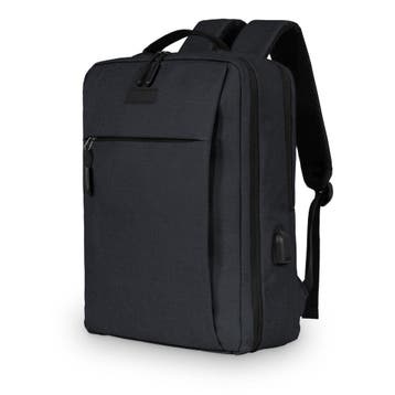 ZILOU Rugtas 15.6 inch Laptopvak - Waterafstotend - Zwart, Overige merken, 40 cm of meer, Verzenden, Nieuw