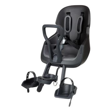 Bobike Mini Exclusive Evolve Urban Black Voorstoeltje met Ah, Fietsen en Brommers, Verzenden, Nieuw