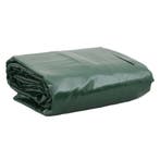 vidaXL Dekzeil 650 g/m² 6x8 m groen, Verzenden, Nieuw