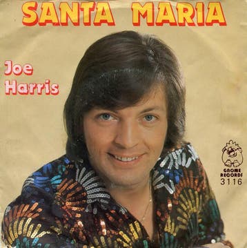 vinyl single 7 inch - Joe Harris - Santa Maria, Verzenden, Zo goed als nieuw, 7 inch, Nederlandstalig