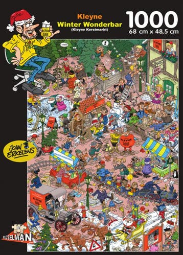 John Erkelens - Winter Wonderbar Puzzel (1000 stukjes) |, Verzenden, Nieuw