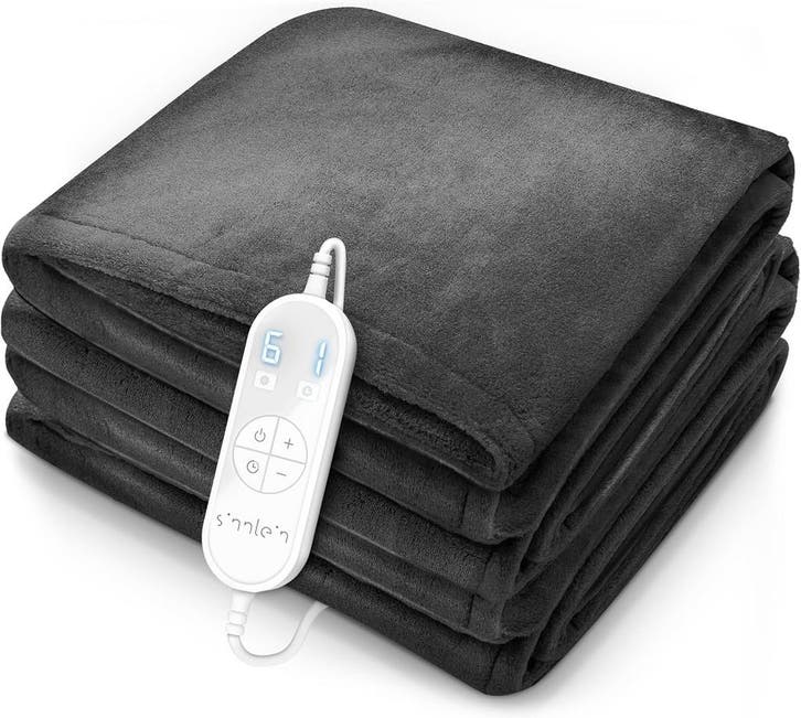 Elektrische deken - Warmtedeken - 2 persoons - 180x200 cm -, Huis en Inrichting, Woonaccessoires | Plaids en Woondekens, Zo goed als nieuw