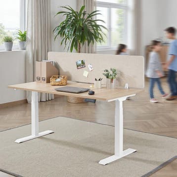Bureauscheidingswand Noisy met afgeronde hoeken, Huis en Inrichting, Verzenden, Nieuw