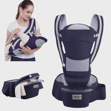 Ergonomische Baby Draagzak met Heupzitje - Multifunctioneel, Verzenden, Nieuw