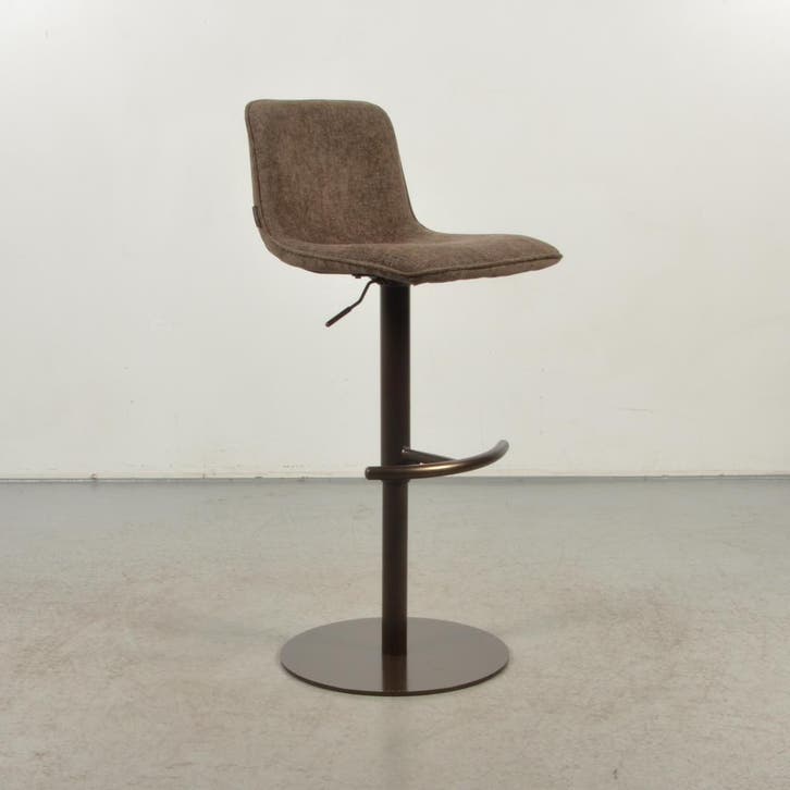 Barkruk Södertälje - Bruin - Draaibaar onderstel, Huis en Inrichting, Stoelen, Ophalen of Verzenden