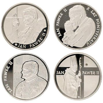 Polen. 10.000 Zlotych 1988/1989 - Pope John Paul II (4