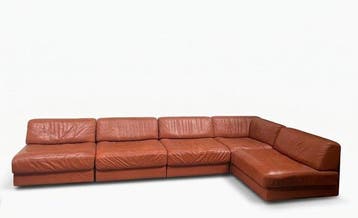 de Sede - Sofa - DS-76 - Leder - Modulaire bank De Sede