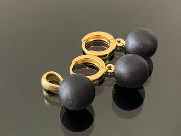 Uniek Baltisch barnsteen-set – Elegante oorbellen en, Nieuw