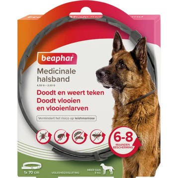 Beaphar Medicinale Halsband hond Vanaf 8 kg (Hondenriemen), Verzenden, Nieuw