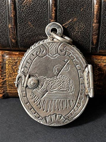 Reliekhouder - Zilver - 1800-1850 - Reliekschrijn van