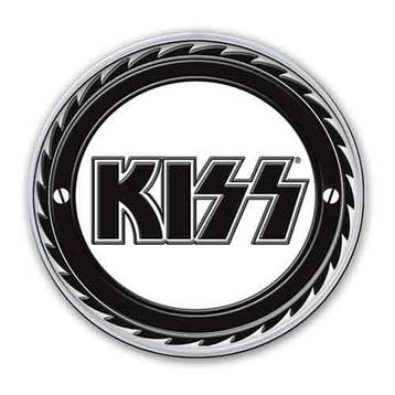 KISS - Buzzsaw Logo - Pin officiële merchandise, Ophalen of Verzenden, Nieuw, Kleding