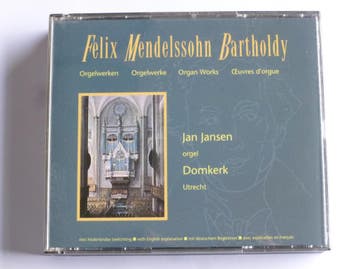 Mendelssohn - Orgelwerken / Jan Jansen, Domkerk (2 CD), Cd's en Dvd's, Ophalen of Verzenden, Zo goed als nieuw